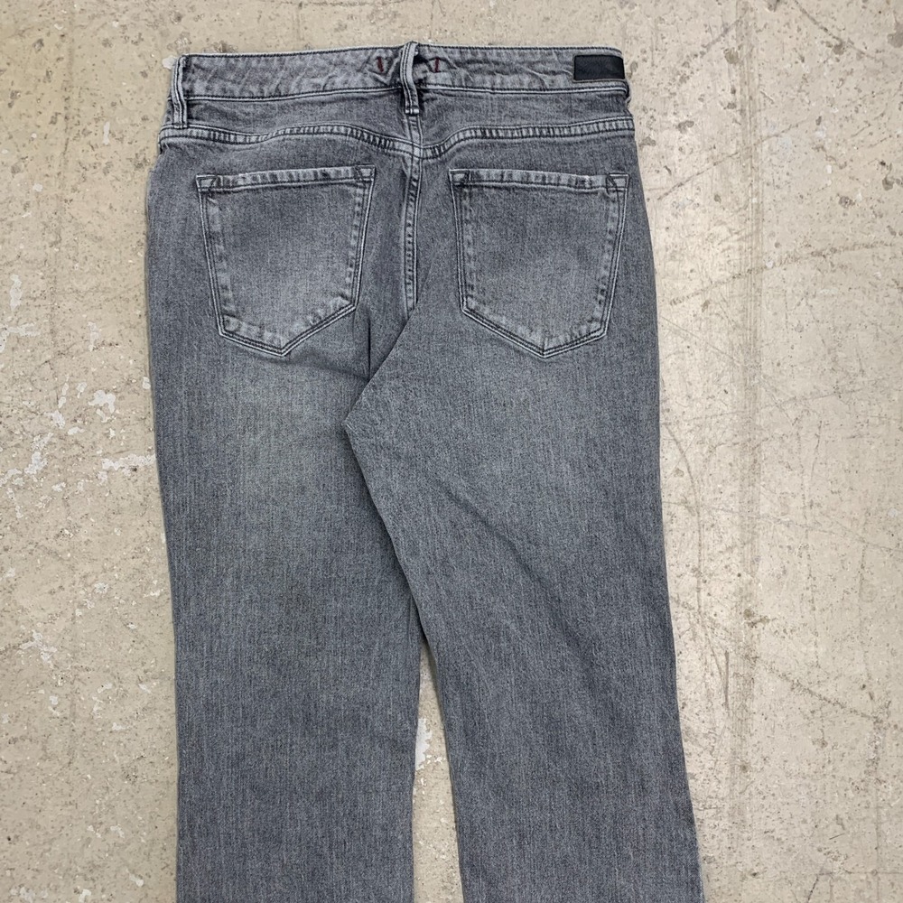 Dear John Jeans Women 30 Gray Pants Jodi  Hi Rise Crop Straight Denim Fits 30x26 - Picture 11 of 13